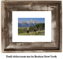 trail rides near me in Boston, New York